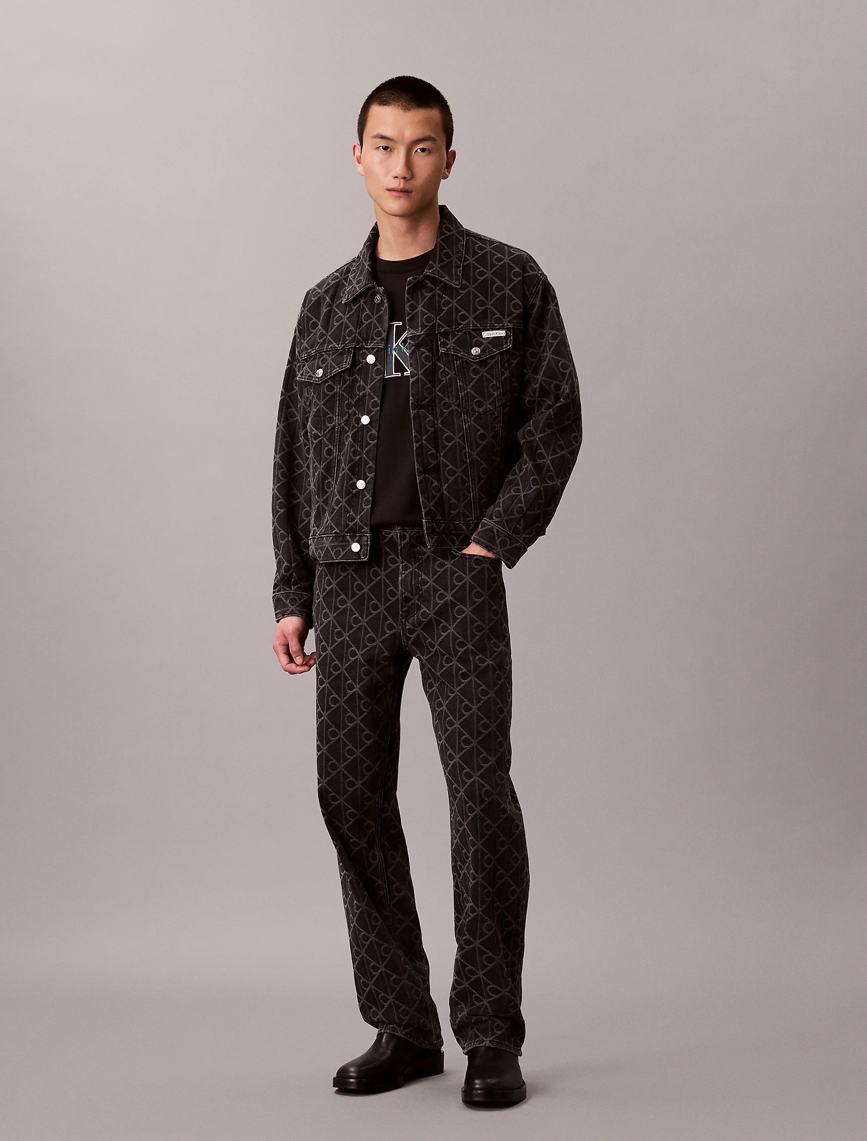 CK JEANS Áo Thun Nam Relaxed Fit
