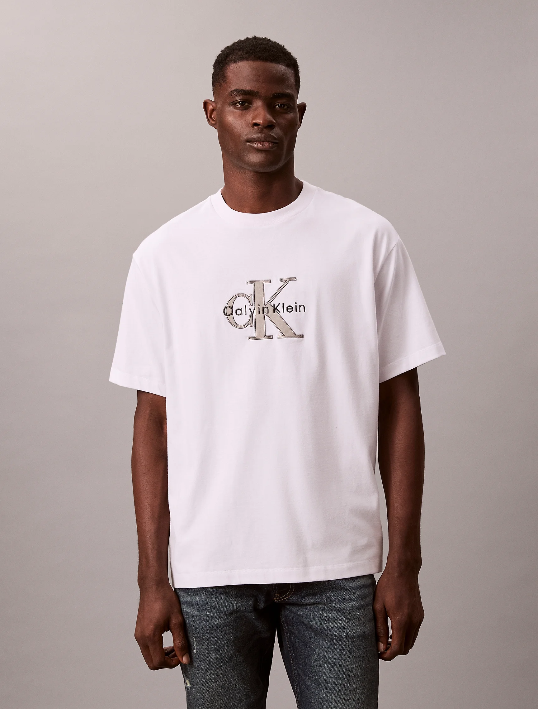 CK JEANS Áo Thun Nam Relaxed Fit