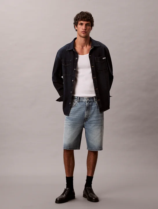 CK JEANS Quần Ngắn Nam 90S Fit