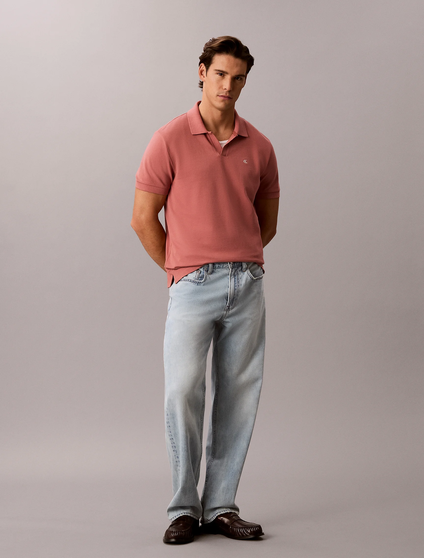 CK JEANS Áo Polo Nam Classic Fit