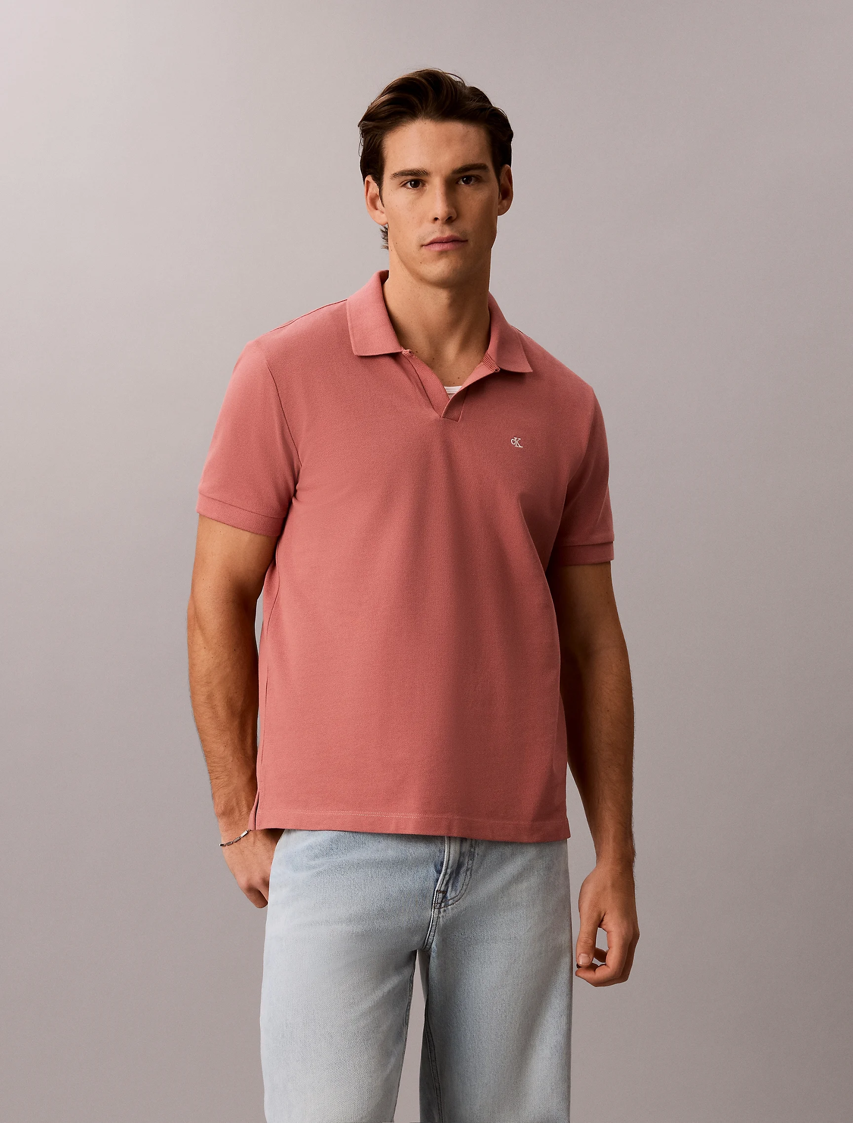 CK JEANS Áo Polo Nam Classic Fit