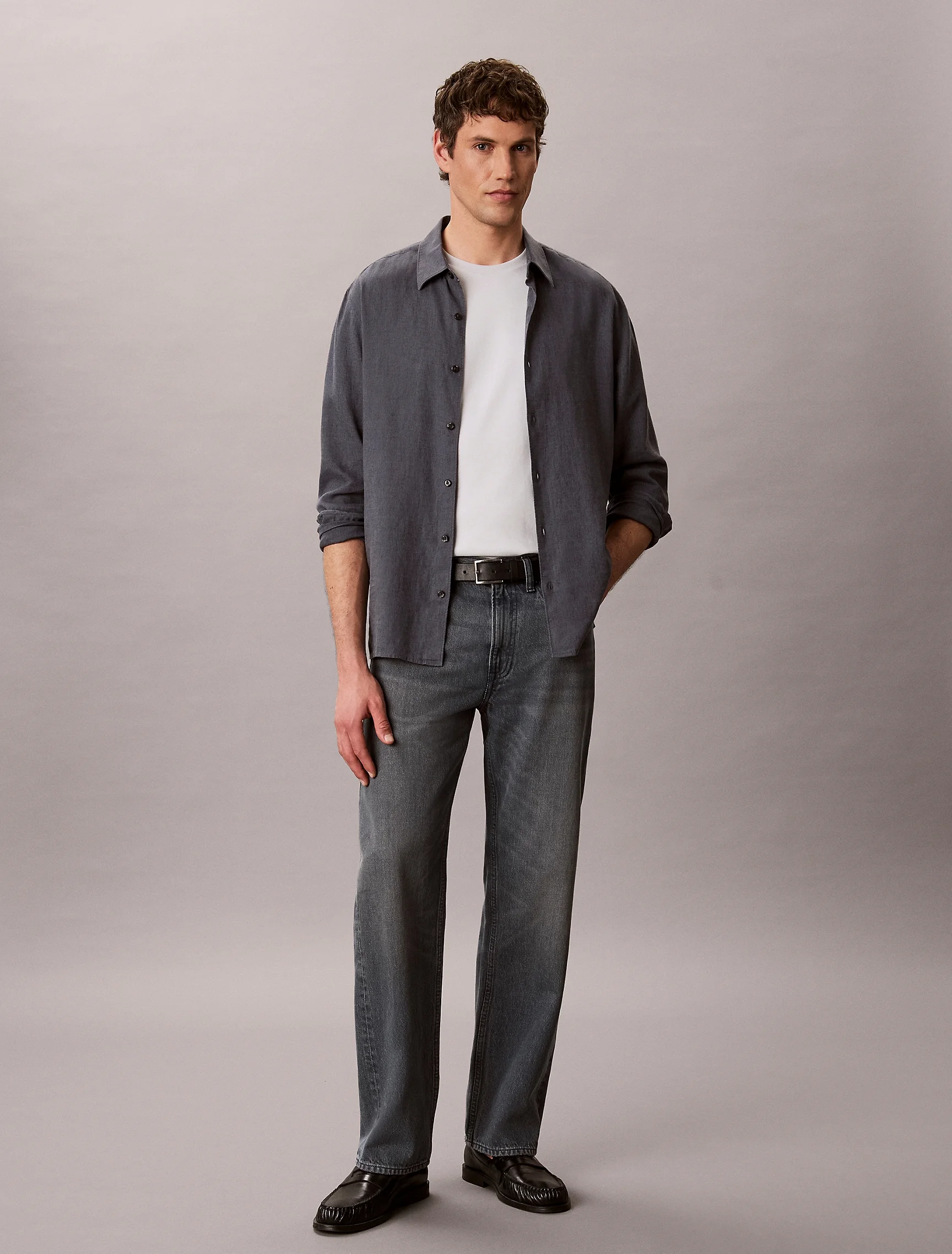 CK JEANS Áo Thun Nam Slim Fit