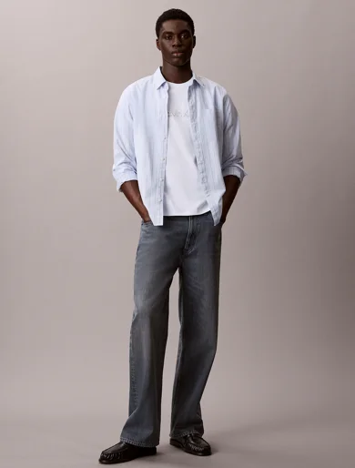 CK JEANS Áo Thun Nam Slim Fit
