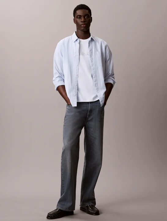 CK JEANS Áo Thun Nam Slim Fit