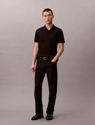 CK JEANS Áo Polo Nam Mercerized Slim Polo