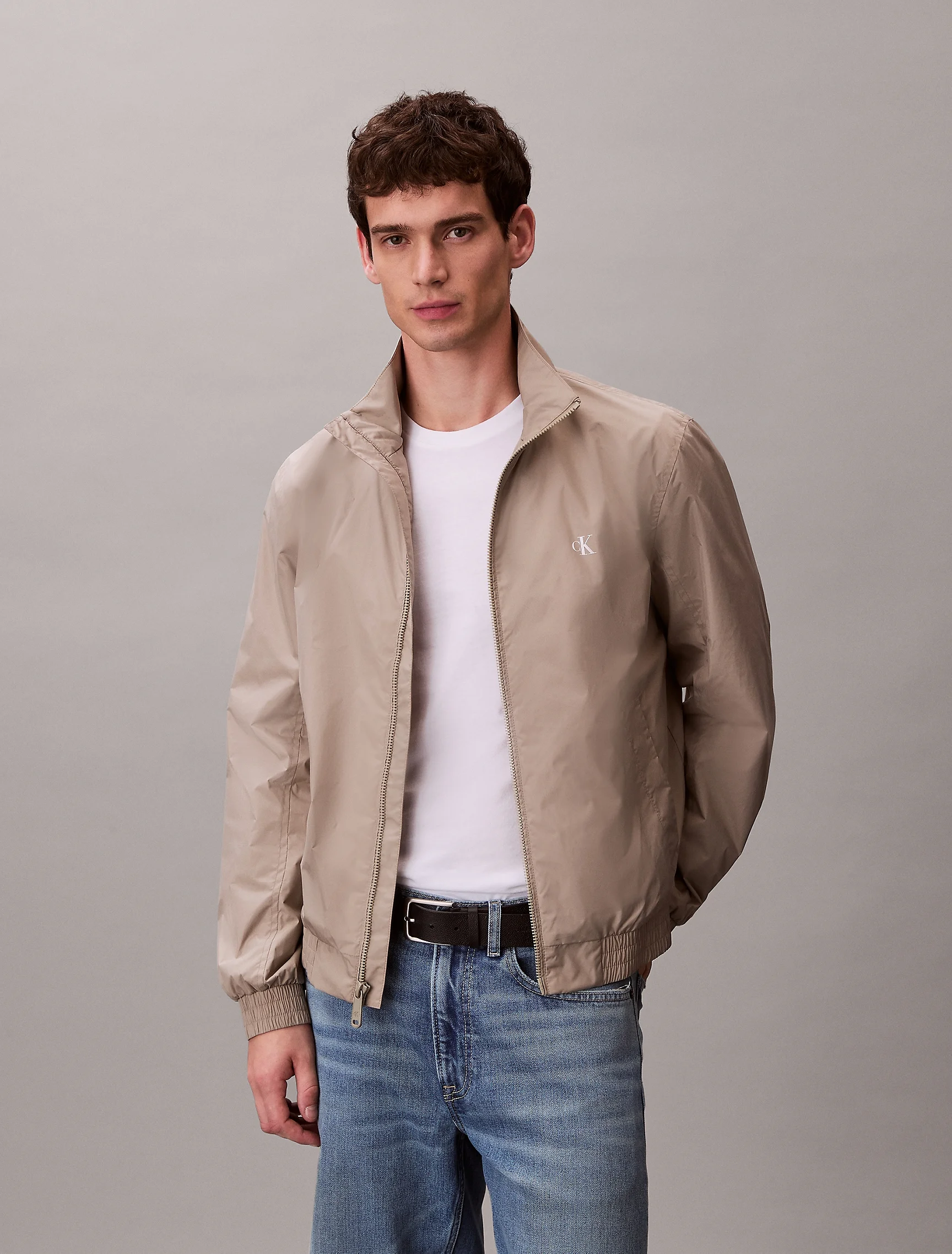 CK JEANS Áo Khoác Nam LS Unfilled Nylon Harrington