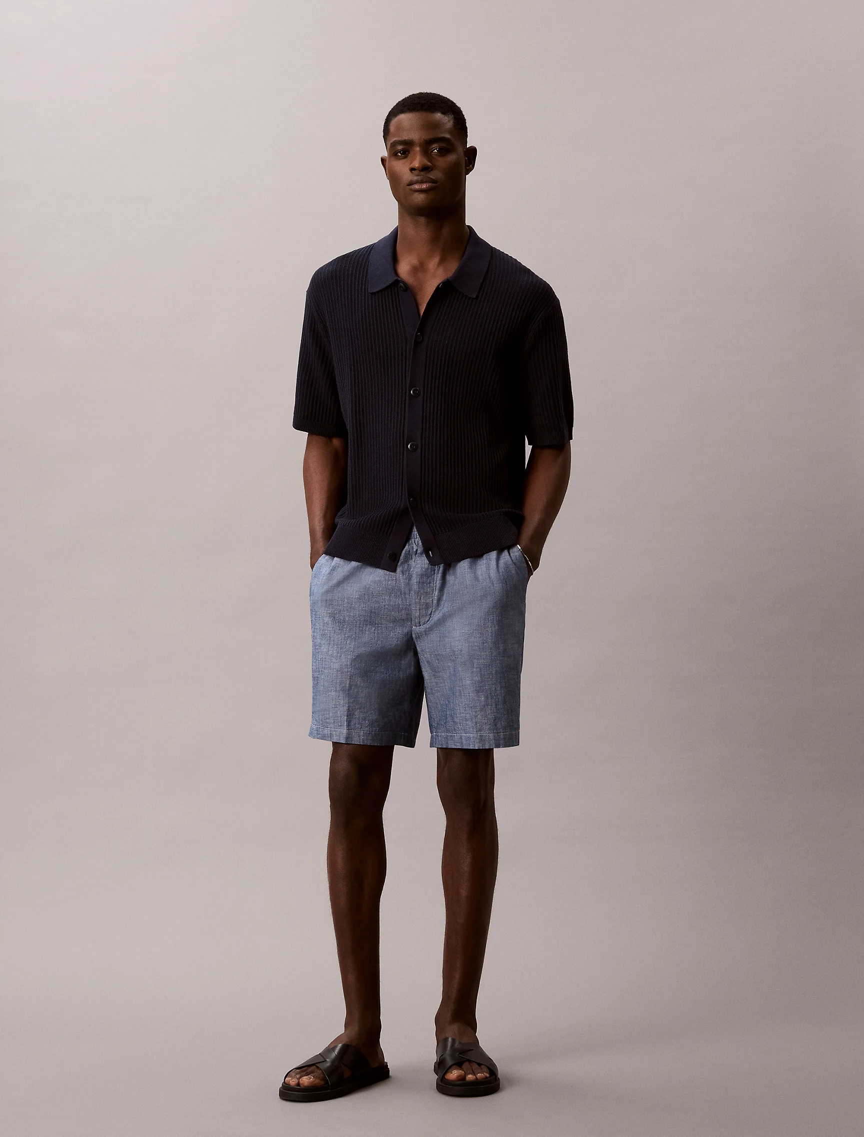 CK JEANS Quần Ngắn Nam Straight Fit
