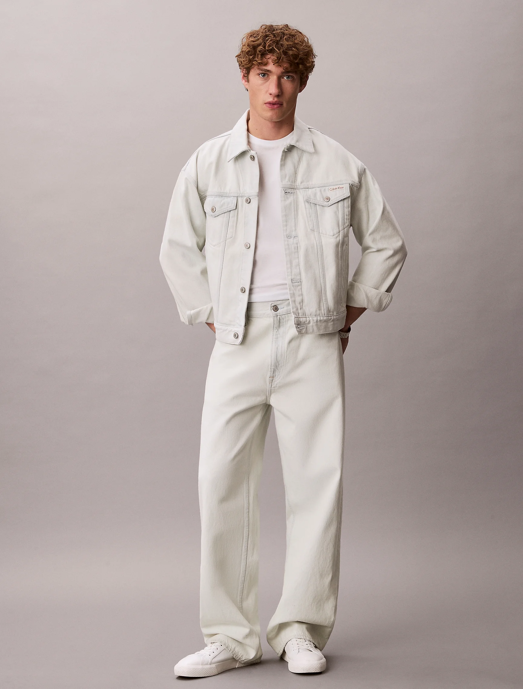 CK JEANS Quần Jeans Nam Baggy Jeans