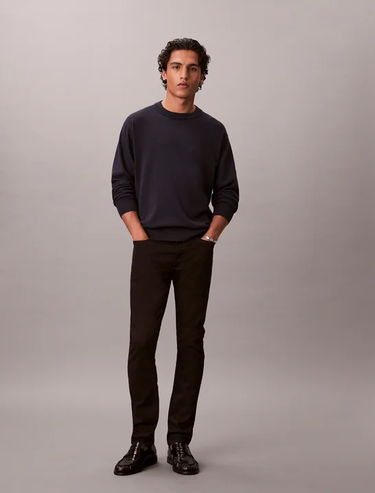 CK JEANS Quần Jeans Nam Classic Skinny Black Jeans