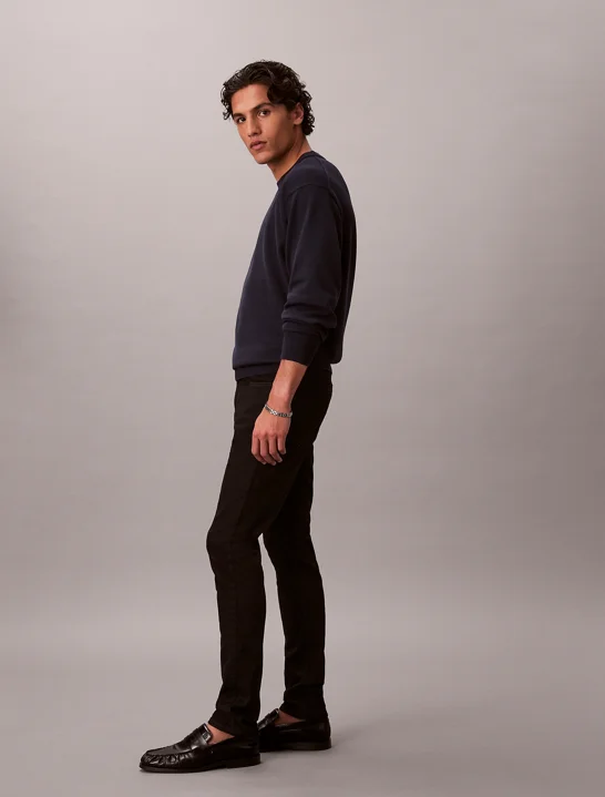 CK JEANS Quần Jeans Nam Classic Skinny Black Jeans