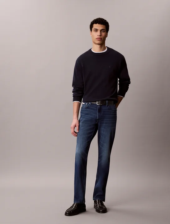 CK JEANS Quần Jeans Nam Slim Jasper Blue 37.5 Jean