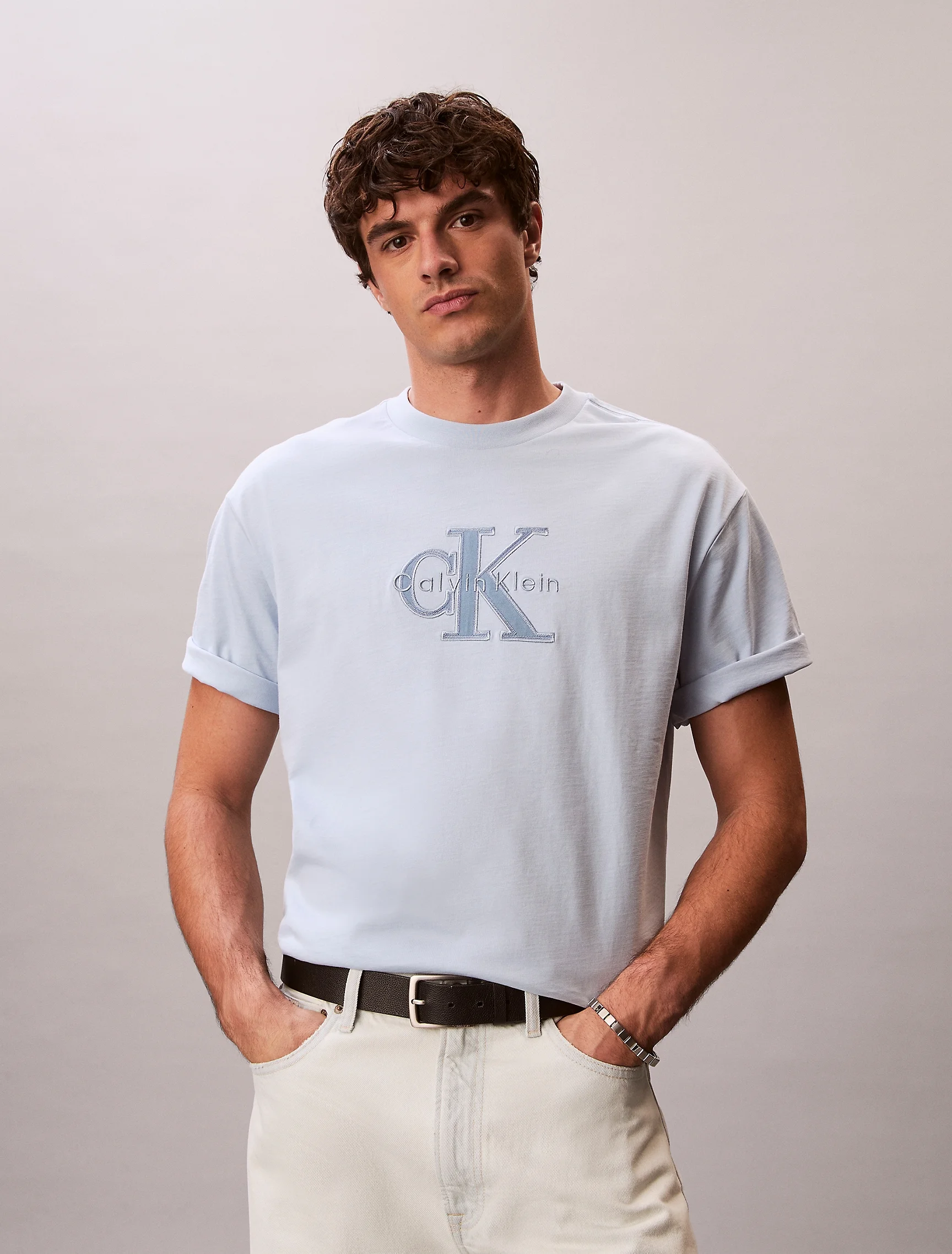 CK JEANS Áo Thun Nam Relaxed Fit