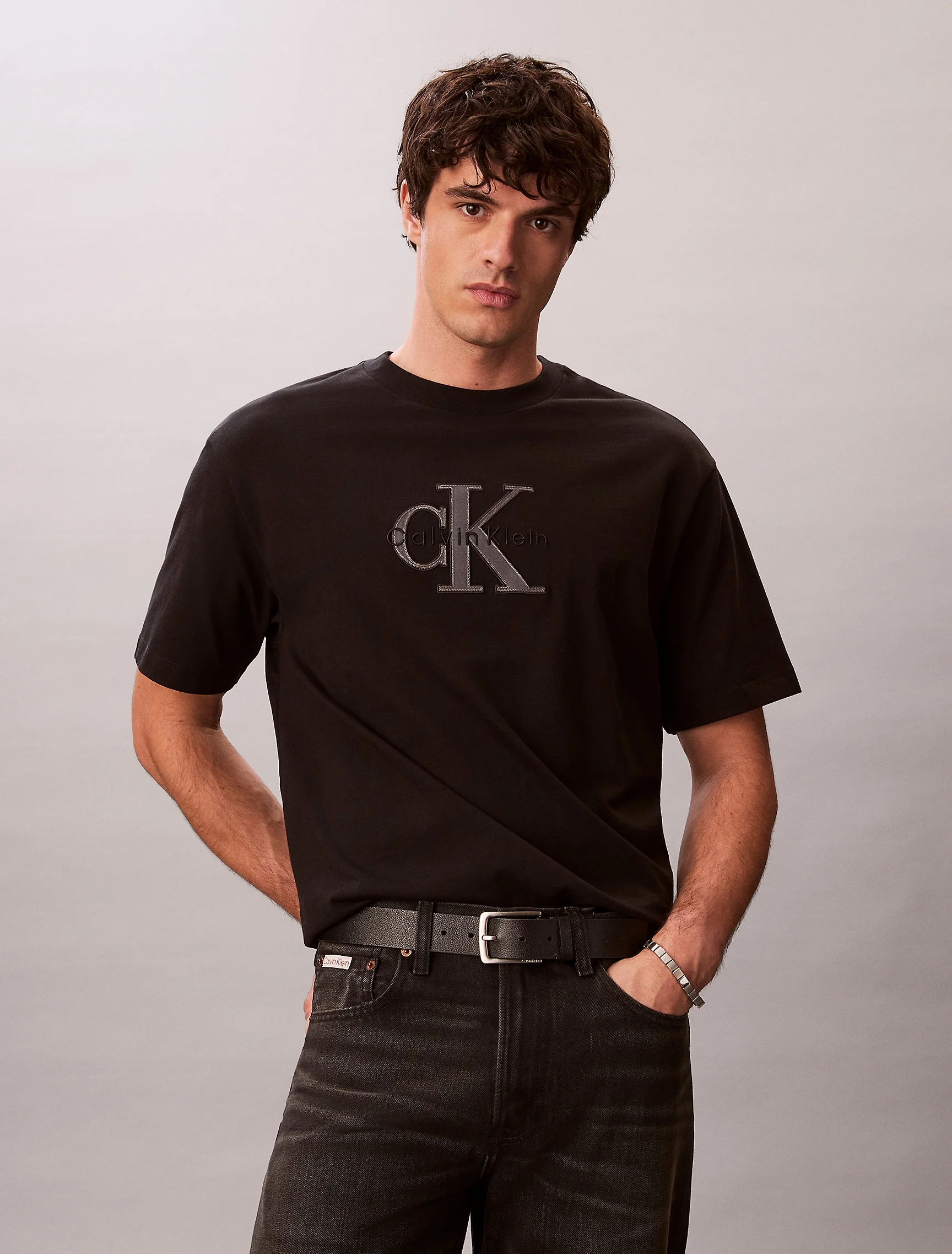 CK JEANS Áo Thun Nam Relaxed Fit