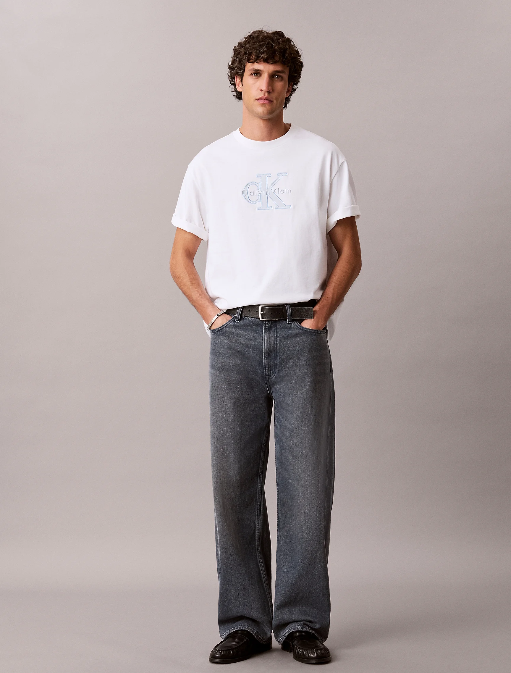 CK JEANS Áo Thun Nam Relaxed Fit