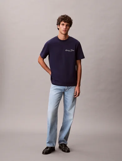 CK JEANS Áo Thun Nam Logo Graphic Classic T-Shirt