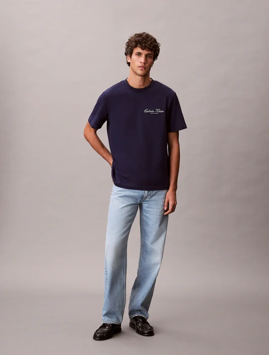 CK JEANS Áo Thun Nam Logo Graphic Classic T-Shirt