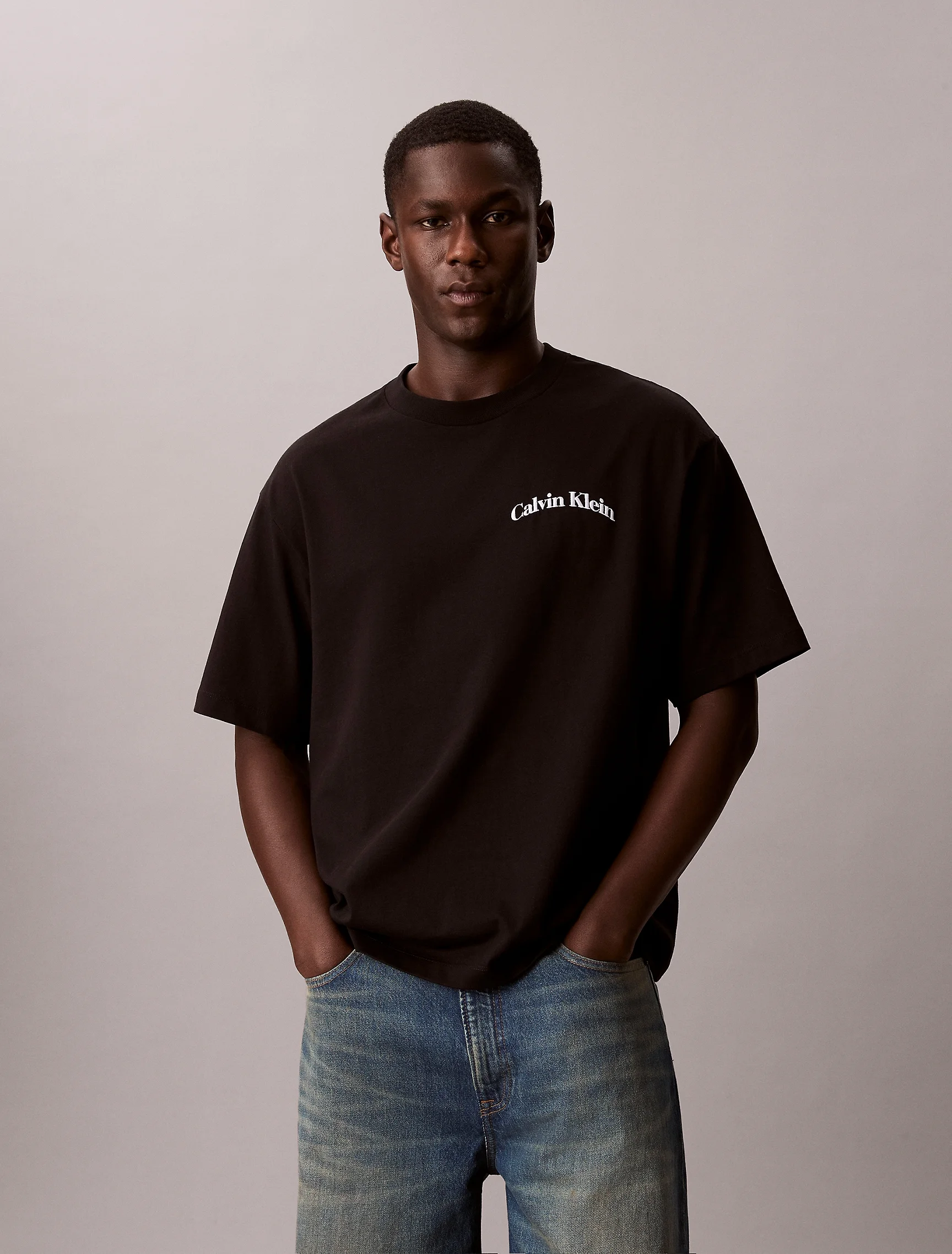 CK JEANS Áo Thun Nam Relaxed Fit