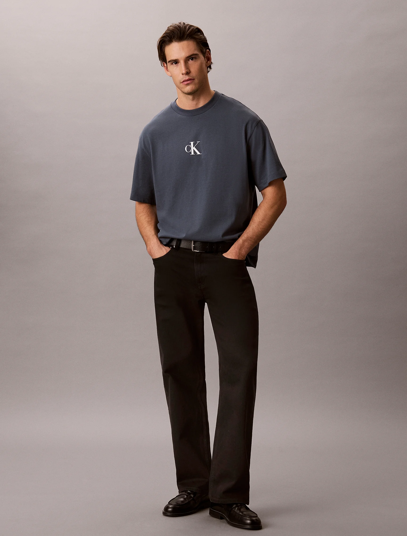 CK JEANS Áo Thun Nam Oversized Fit