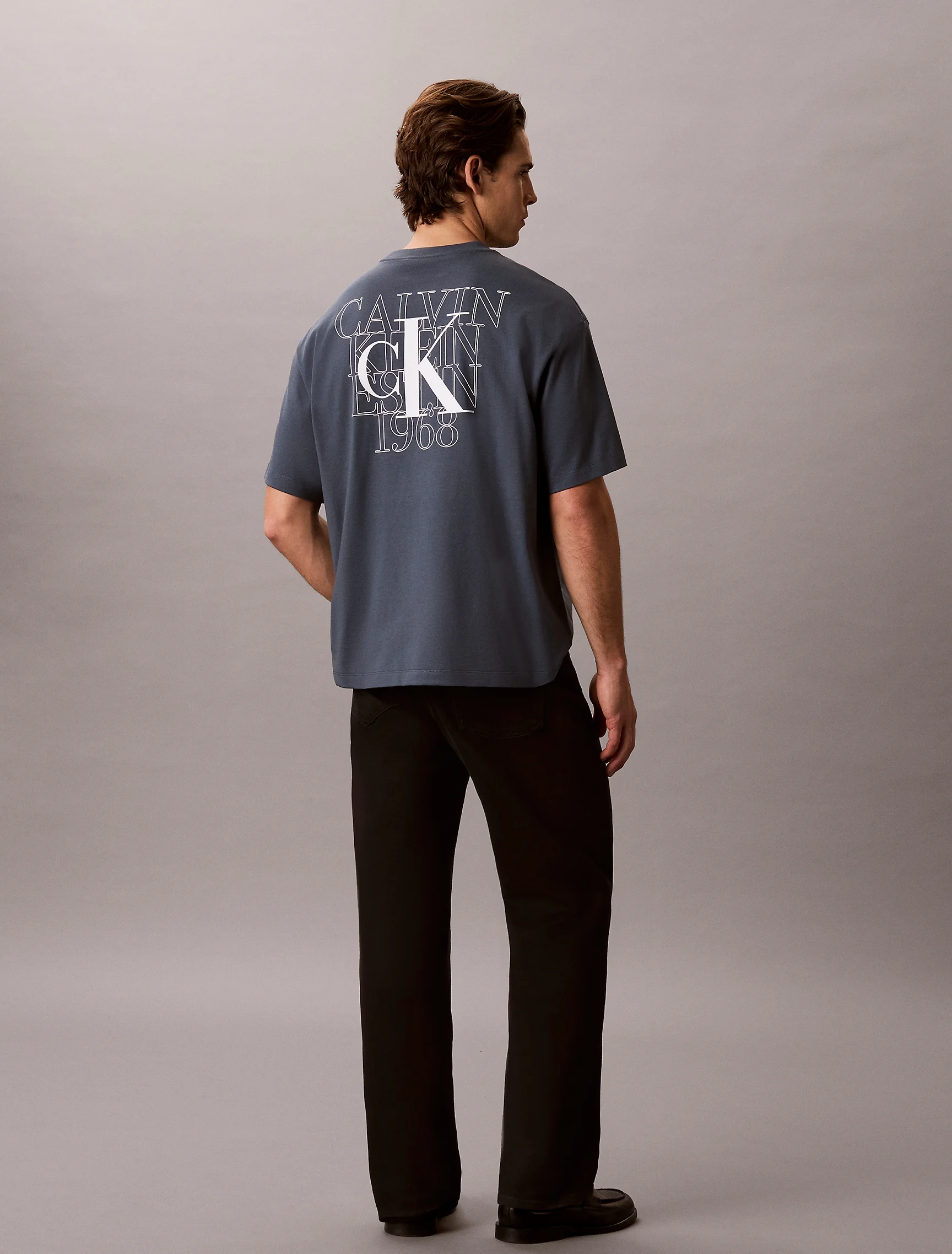 CK JEANS Áo Thun Nam Oversized Fit