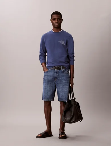 CK JEANS Quần Ngắn Nam 90s Denim Shorts