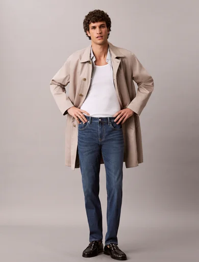 CK JEANS Quần Jeans Nam Denim Dark Body Taper Jean