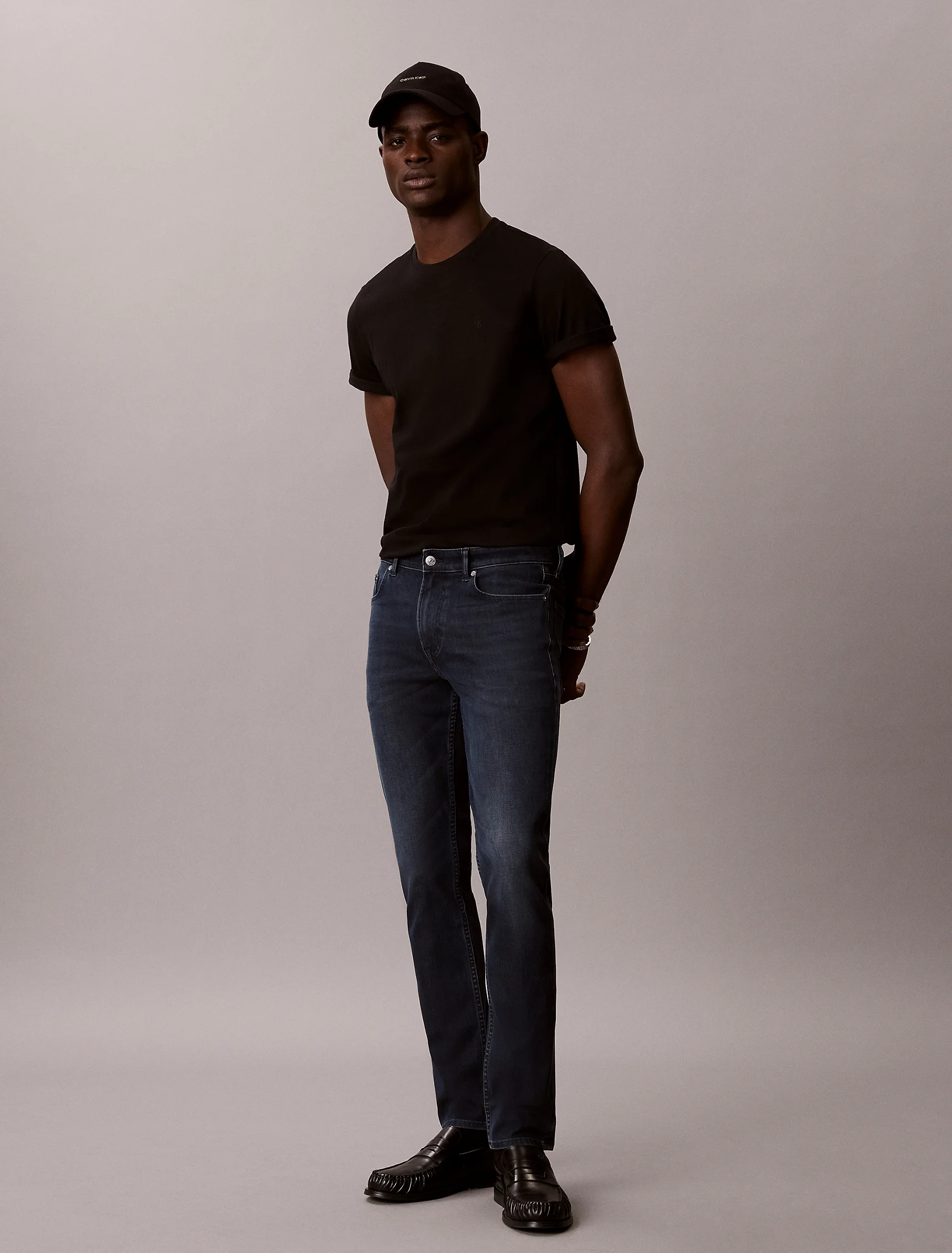 CK JEANS Quần Jeans Nam Body Skinny Denim Dark Jean
