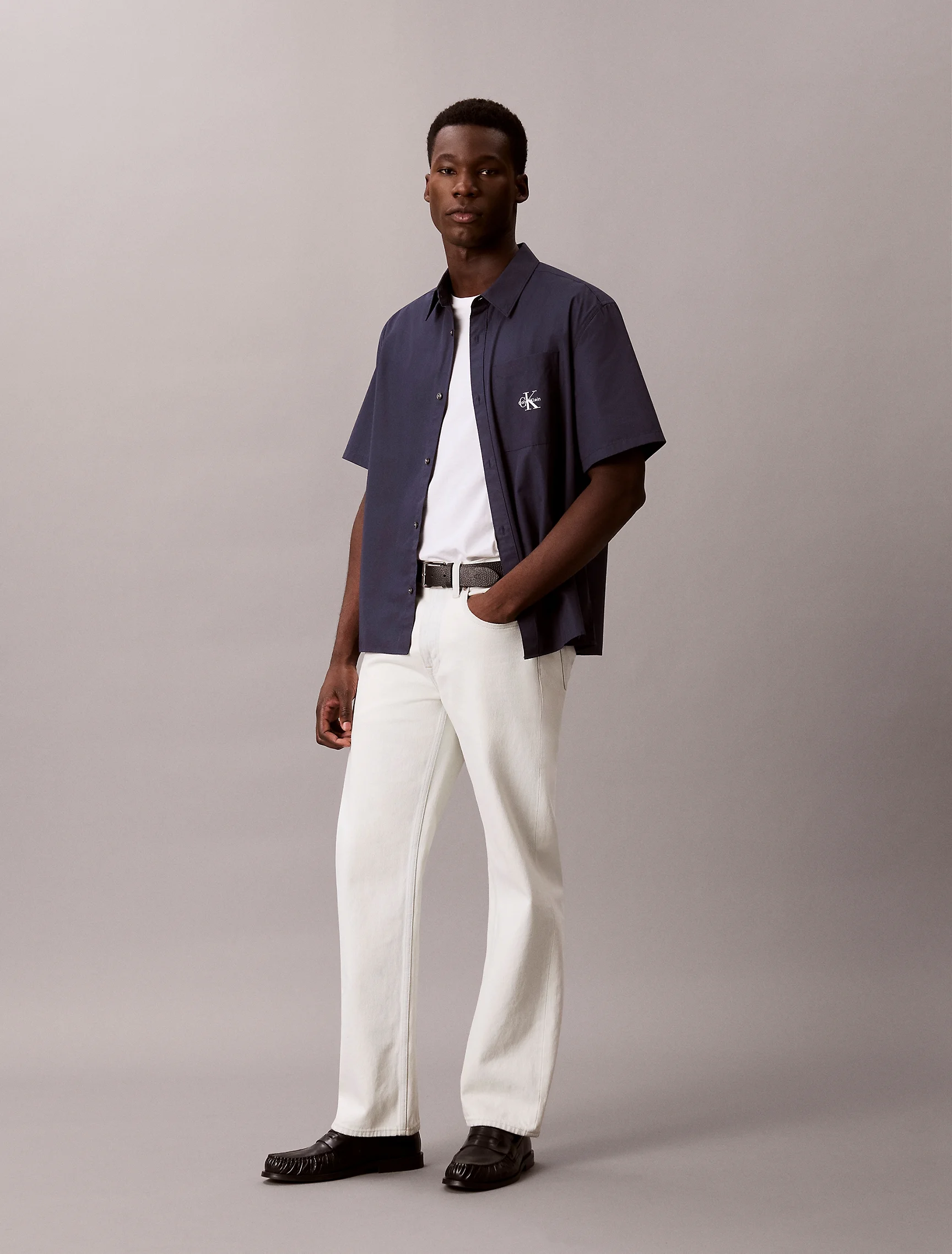CK JEANS Áo Sơ Mi Nam Relaxed Fit