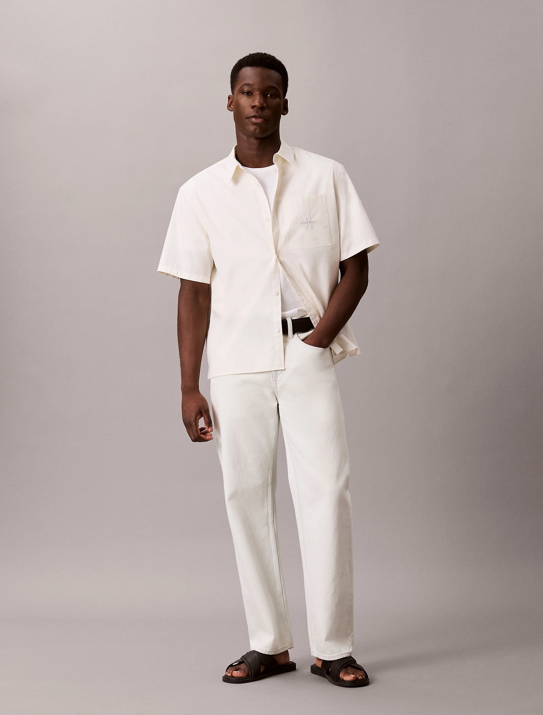 CK JEANS Áo Sơ Mi Nam Relaxed Fit