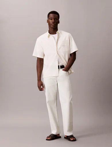 CK JEANS Áo Sơ Mi Nam Relaxed Fit