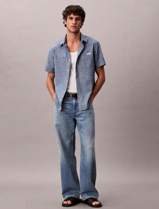 CK JEANS Áo Sơ Mi Nam Classic Fit