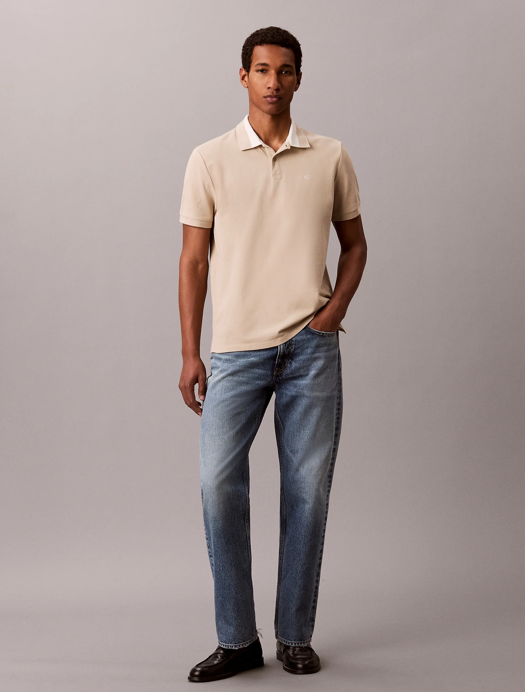 CK JEANS Áo Polo Nam Classic Fit