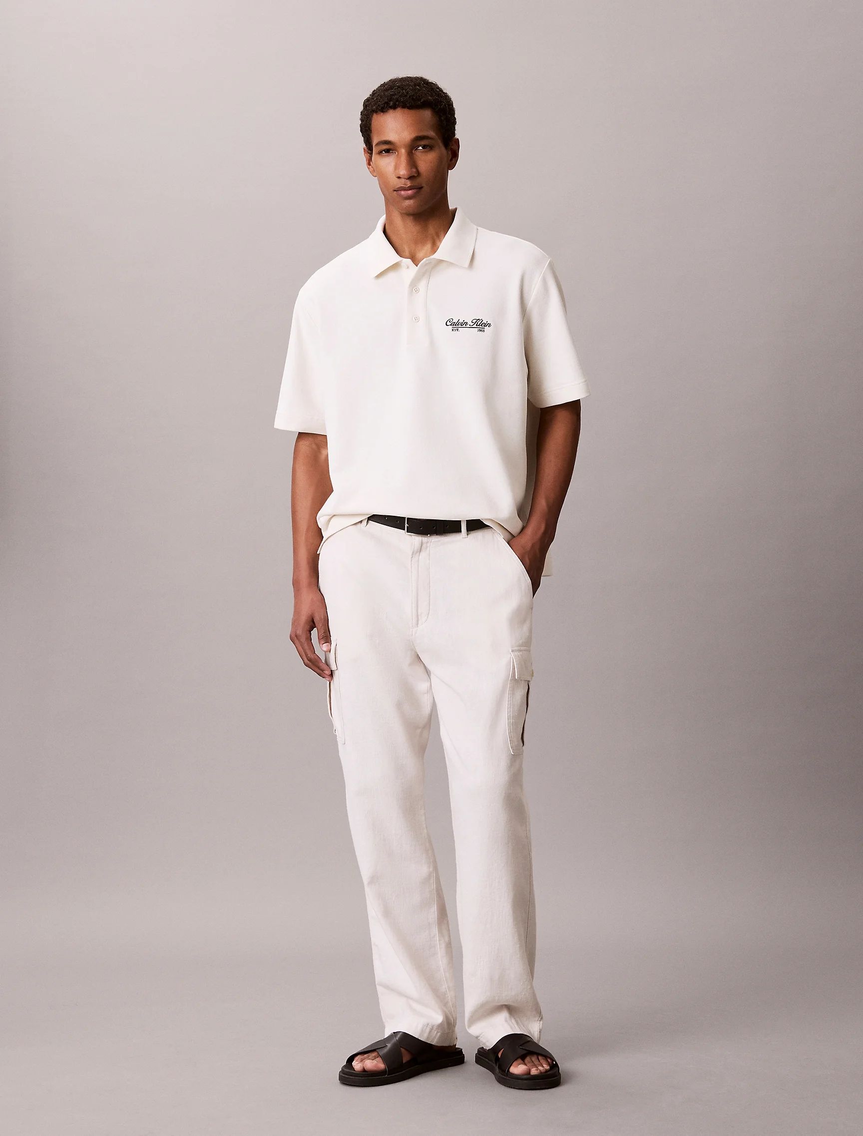 CK JEANS Áo Polo Nam Easy Fit