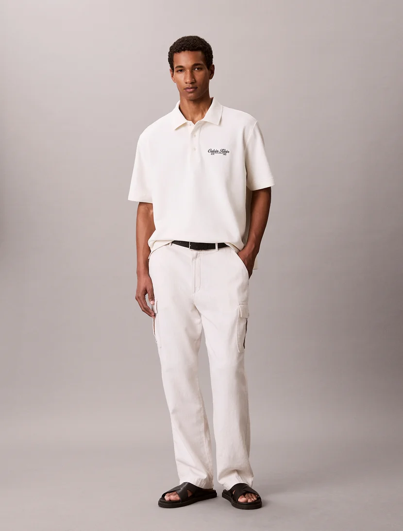 CK JEANS Áo Polo Nam Easy Fit