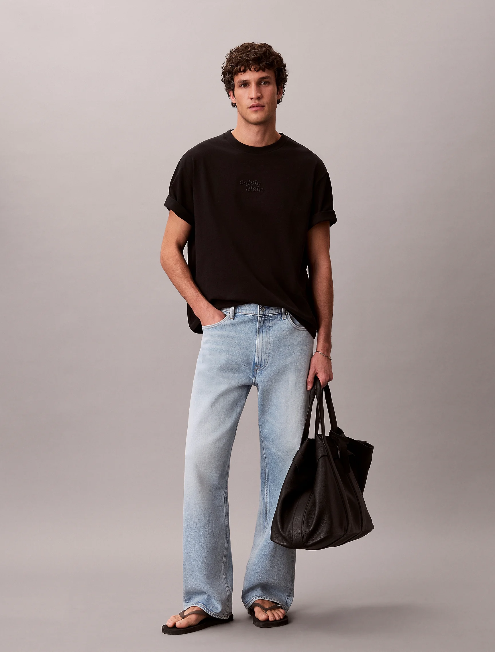 CK JEANS Áo Thun Nam Relaxed Fit