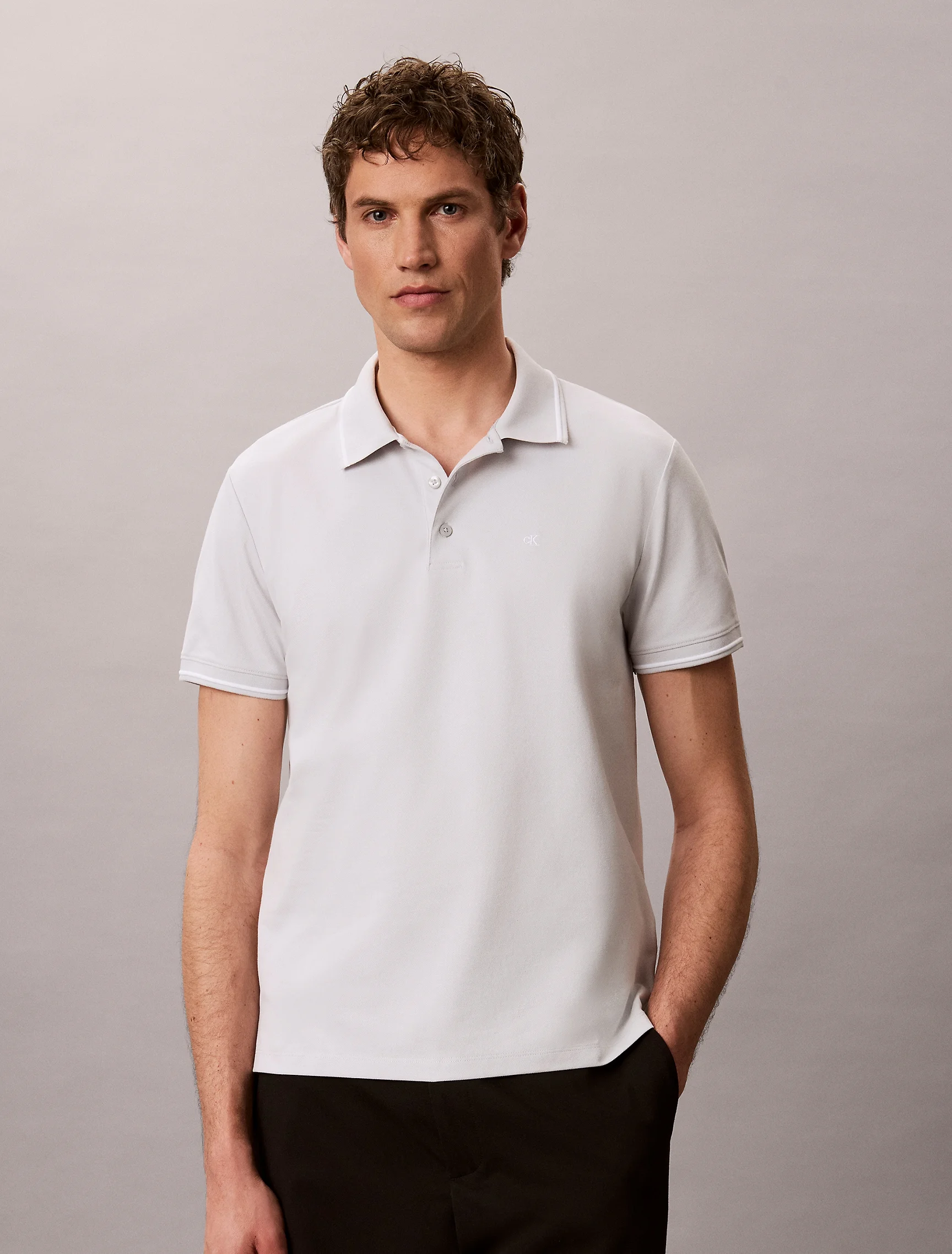 CK JEANS Áo Polo Nam Slim Fit