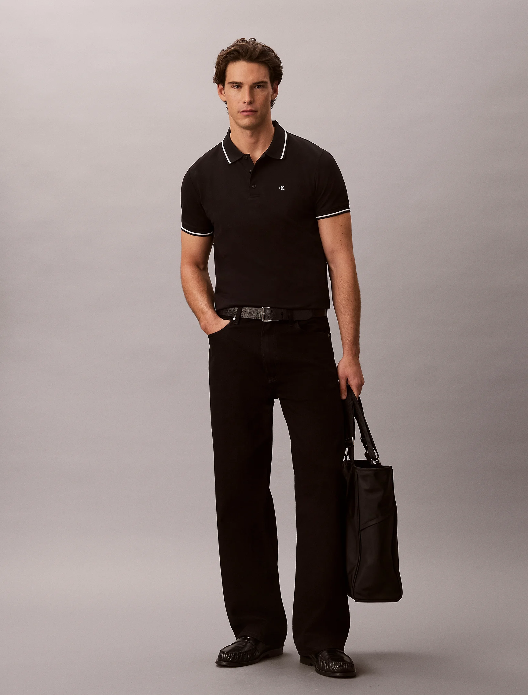 CK JEANS Áo Polo Nam Slim Fit
