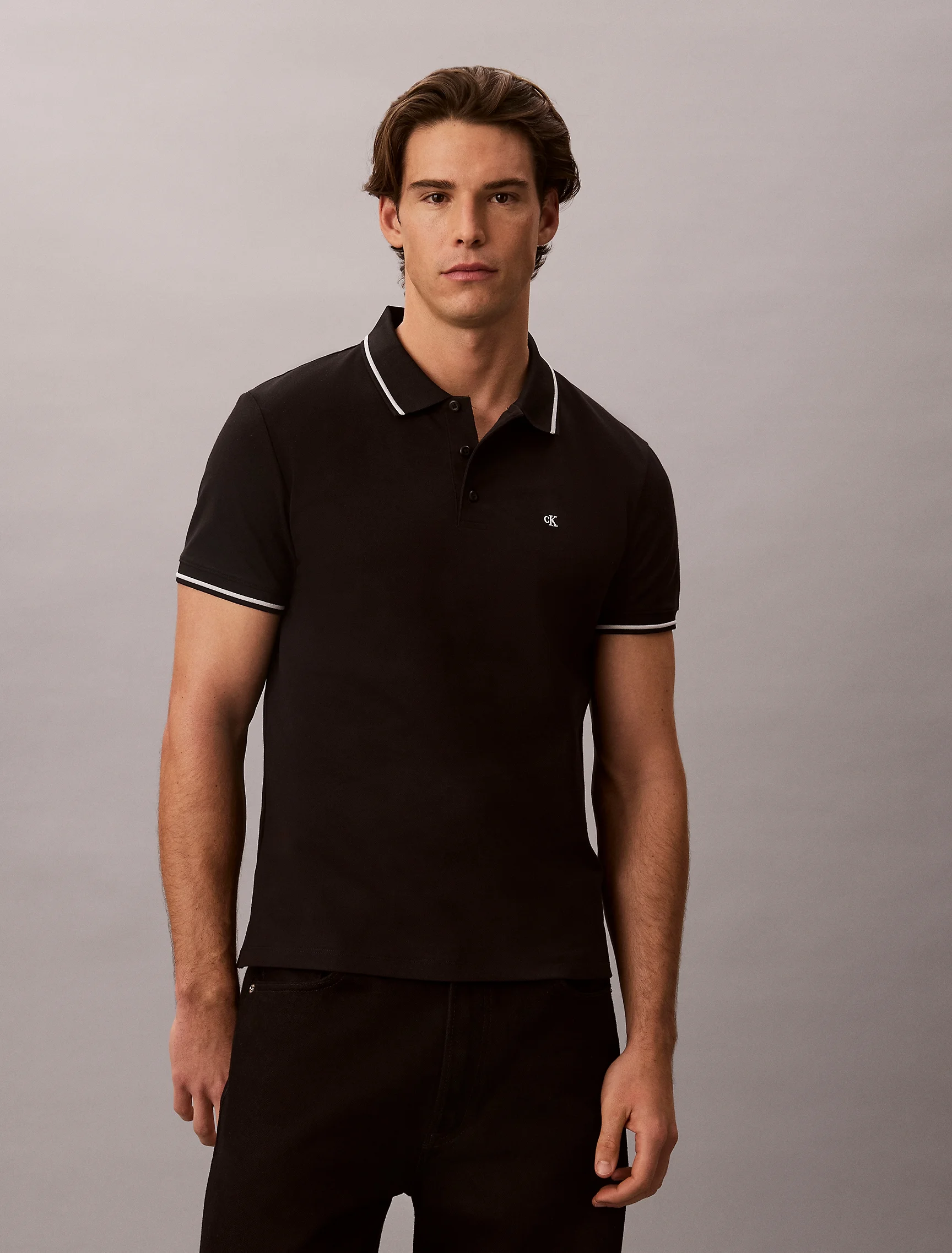 CK JEANS Áo Polo Nam Slim Fit