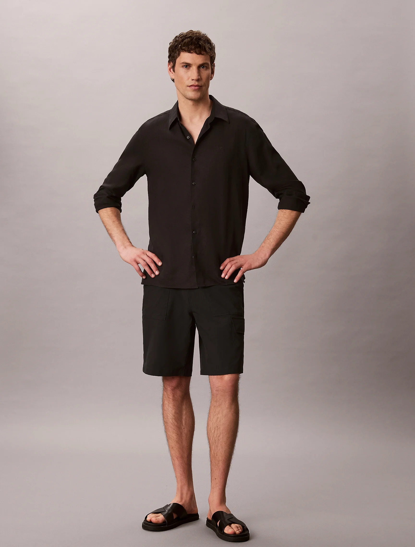 CK JEANS Quần Ngắn Nam Relaxed Fit