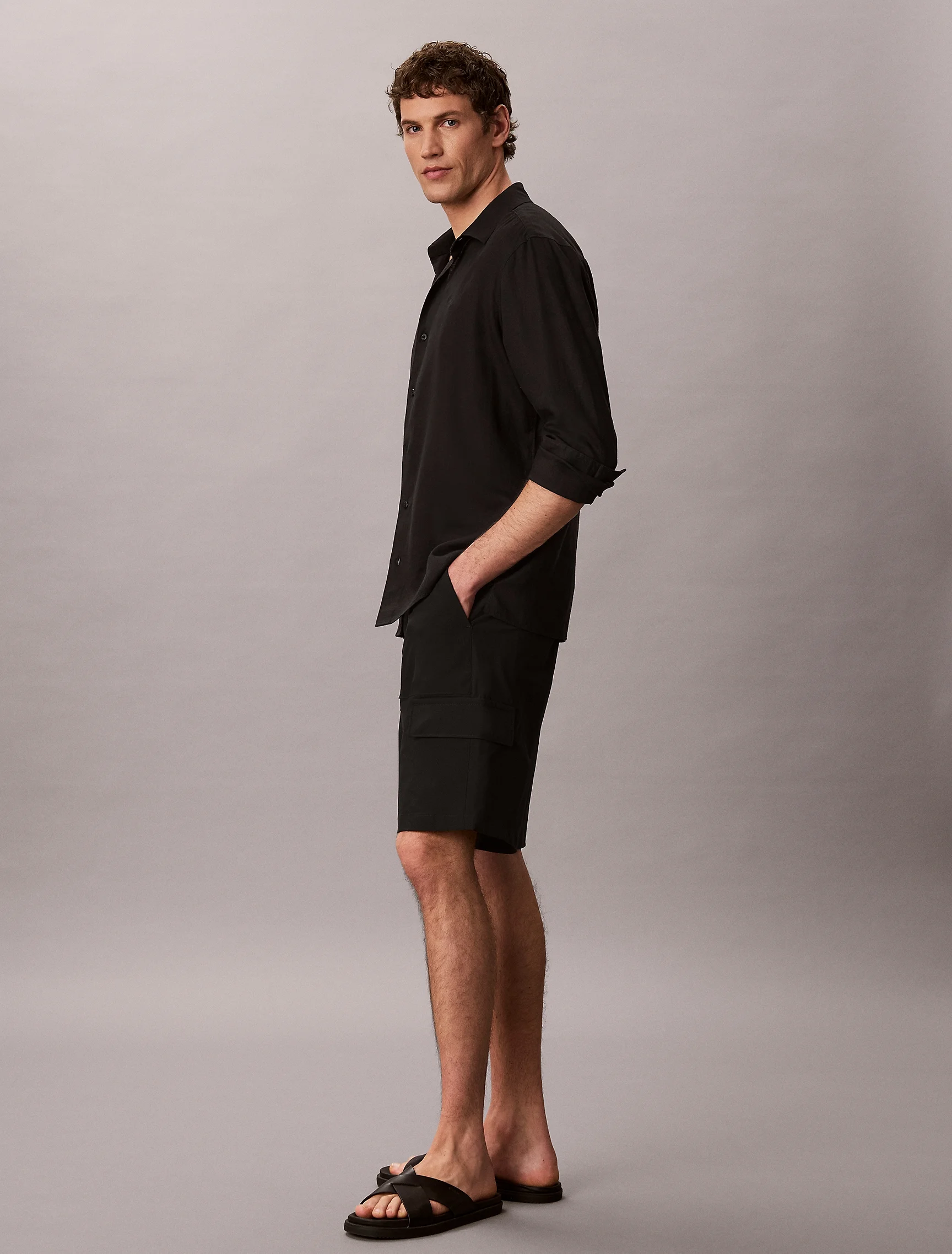 CK JEANS Quần Ngắn Nam Relaxed Fit