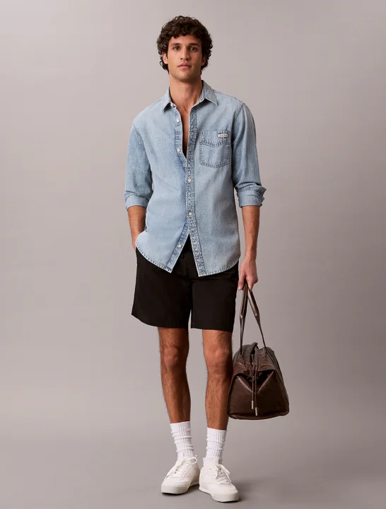 CK JEANS Quần Ngắn Nam Relaxed Fit