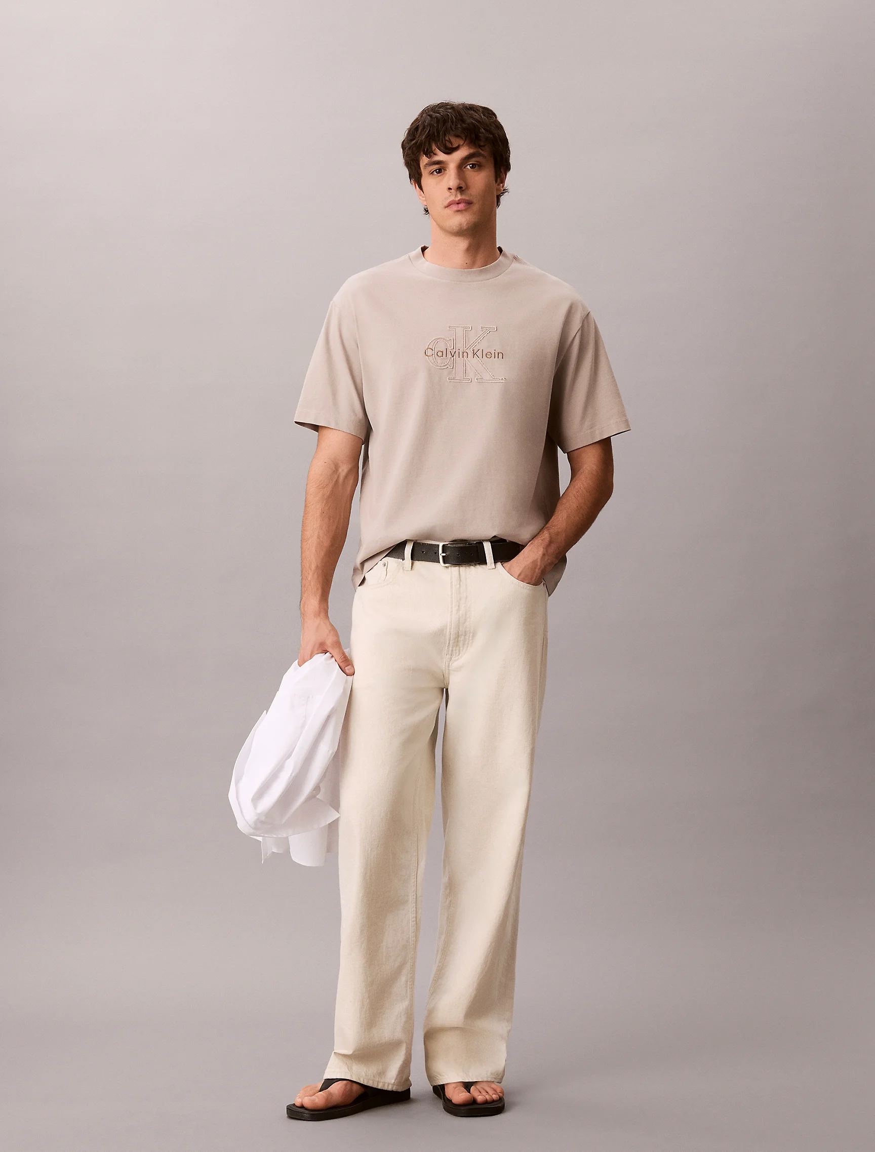 CK JEANS Áo Thun Nam Relaxed Fit