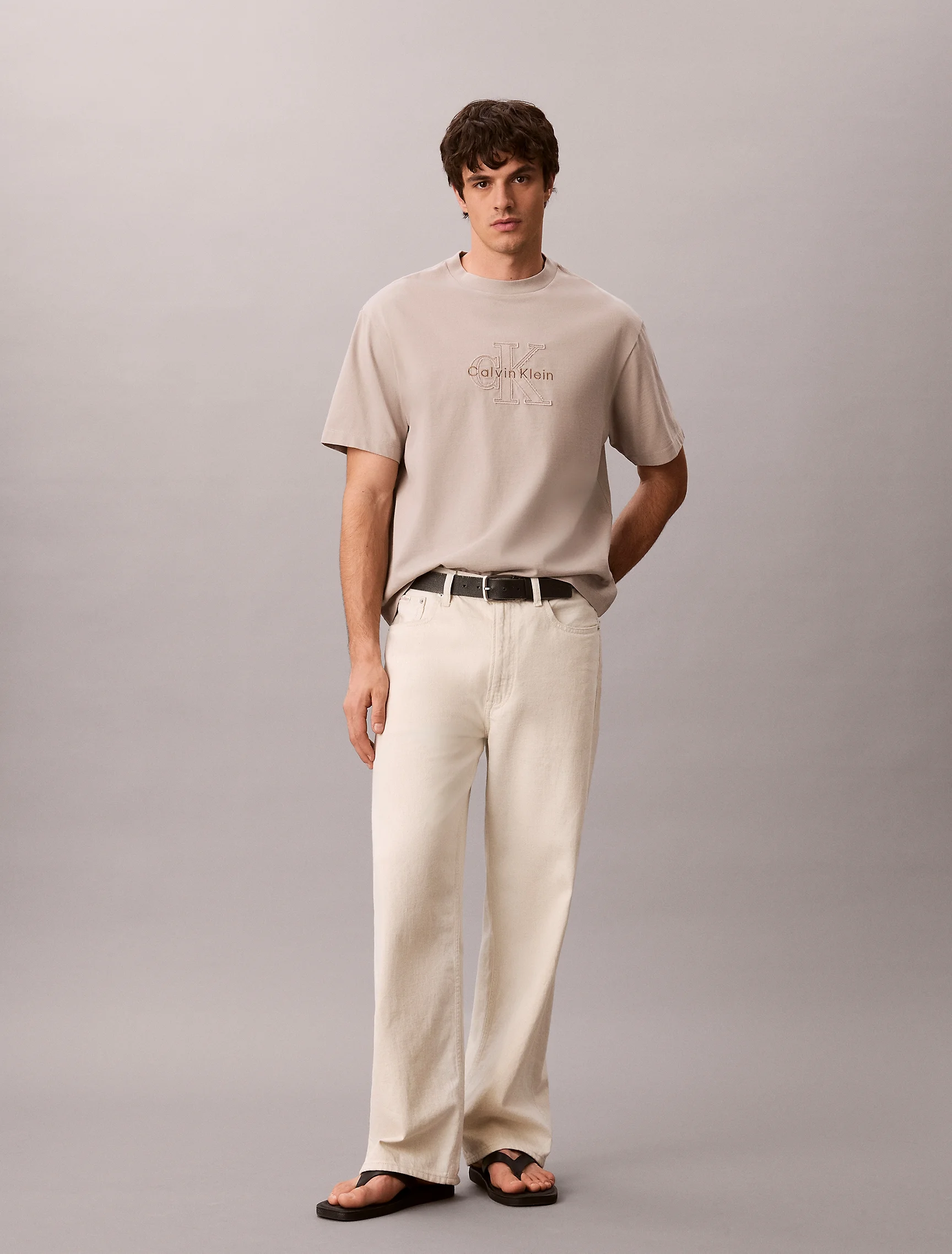 CK JEANS Áo Thun Nam Relaxed Fit