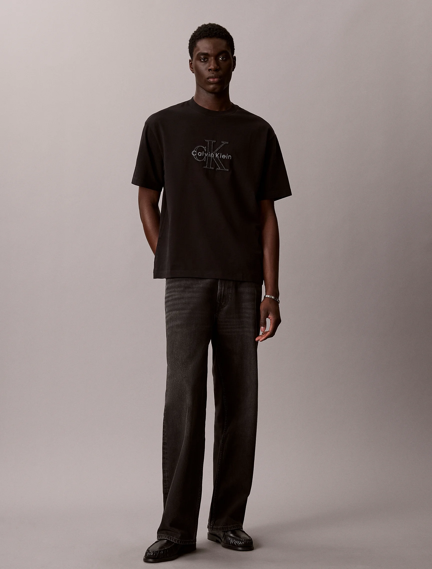 CK JEANS Áo Thun Nam Relaxed Fit