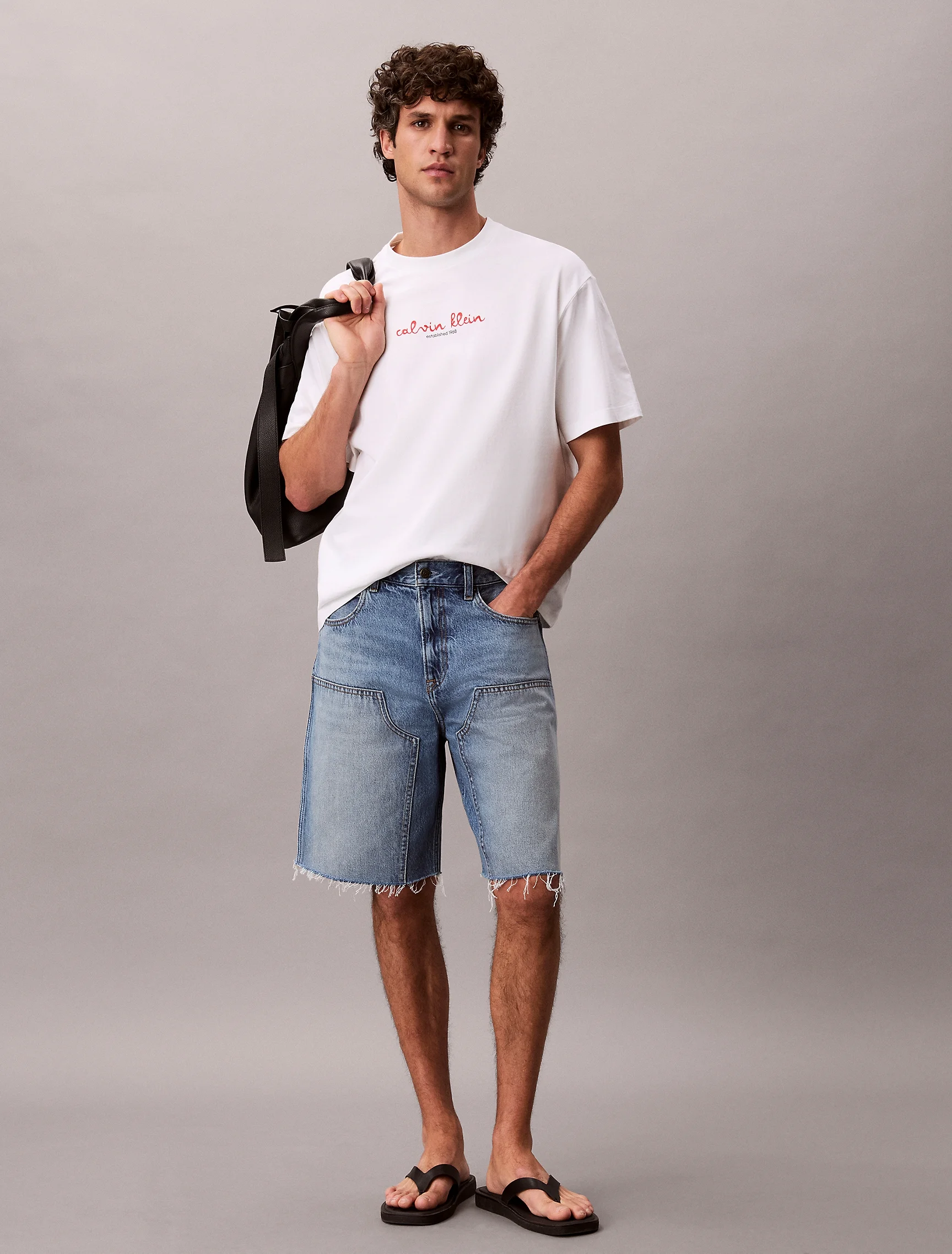 CK JEANS Áo Thun Nam Relaxed Fit