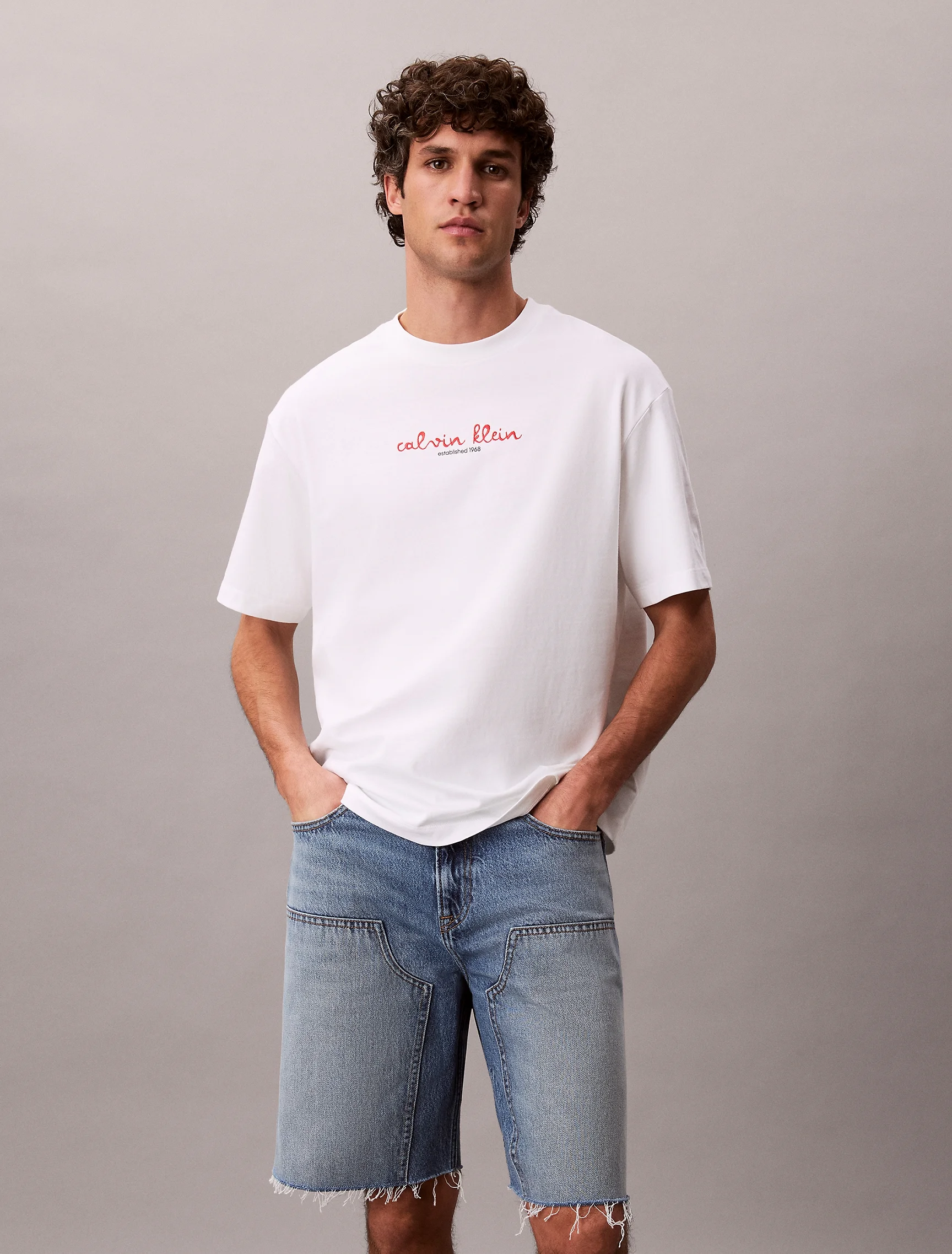 CK JEANS Áo Thun Nam Relaxed Fit