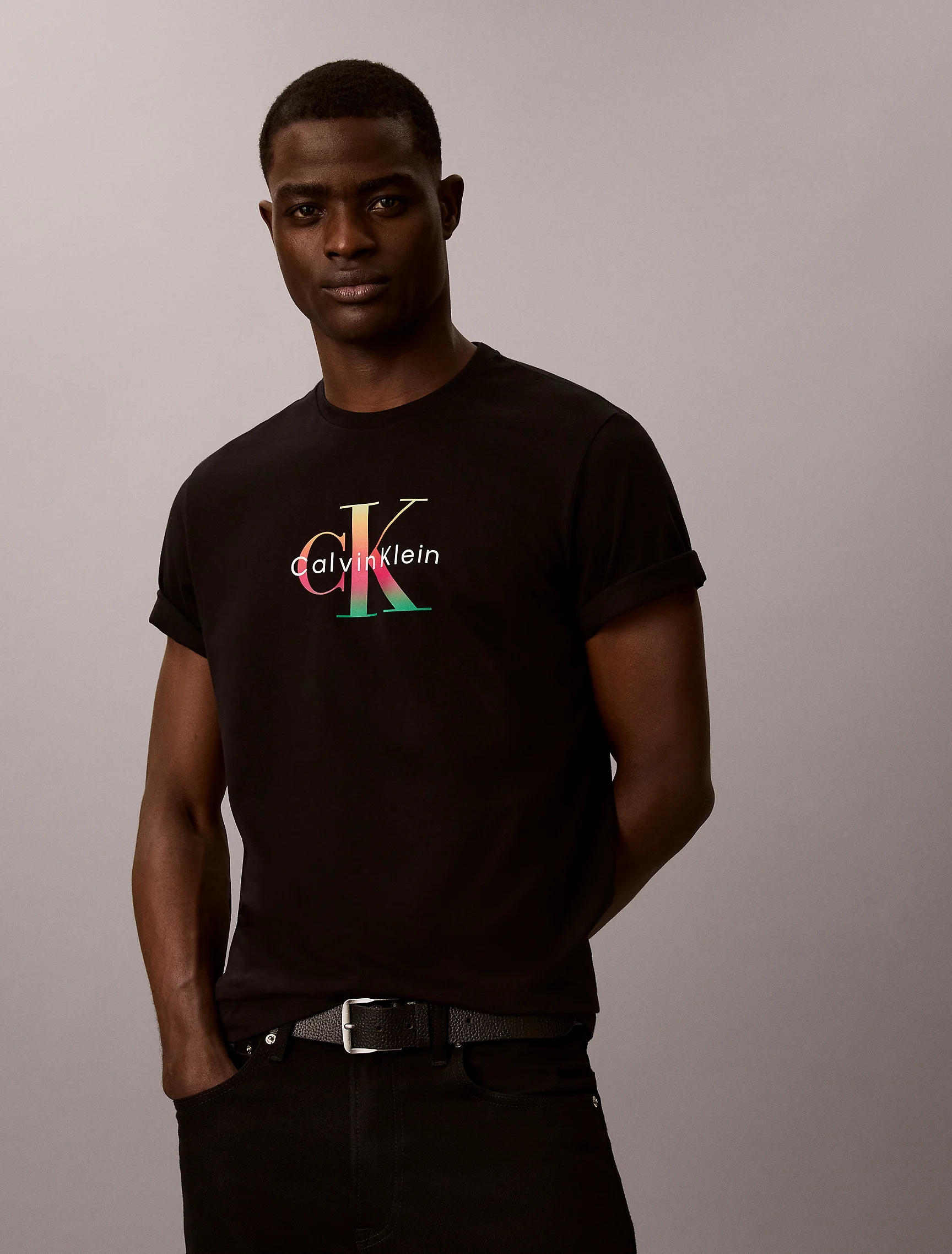 CK JEANS Áo Thun Nam Classic Fit