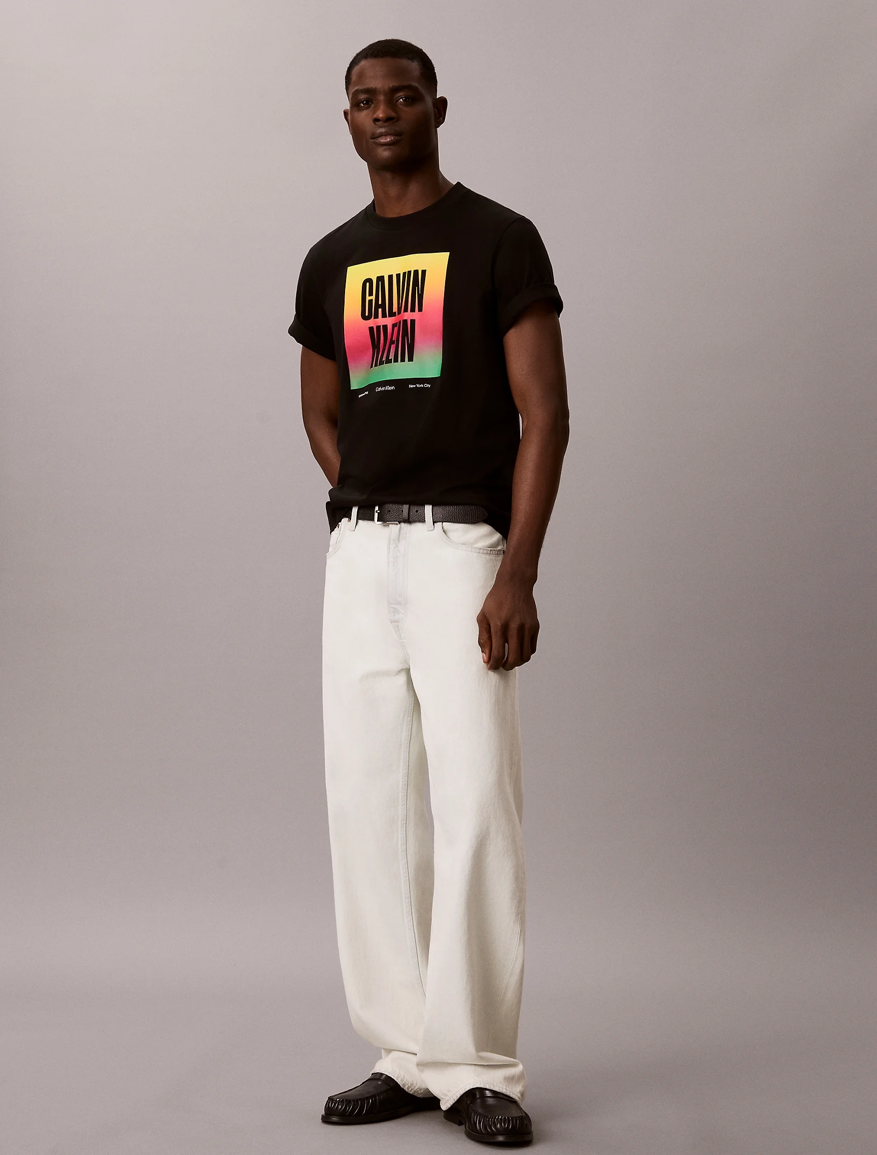 CK JEANS Áo Thun Nam Easy Fit