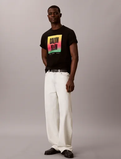 CK JEANS Áo Thun Nam Easy Fit