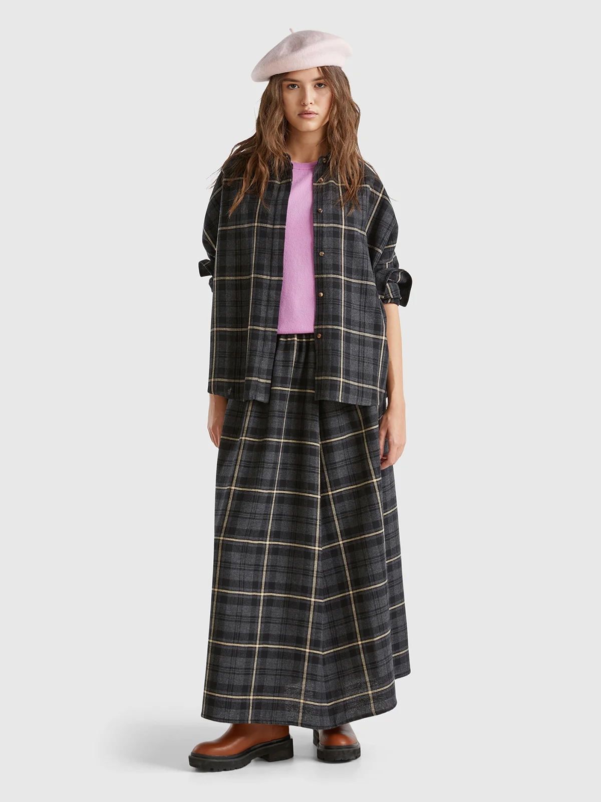 UNITED COLORS OF BENETTON Chân Váy Nữ Women Skirt