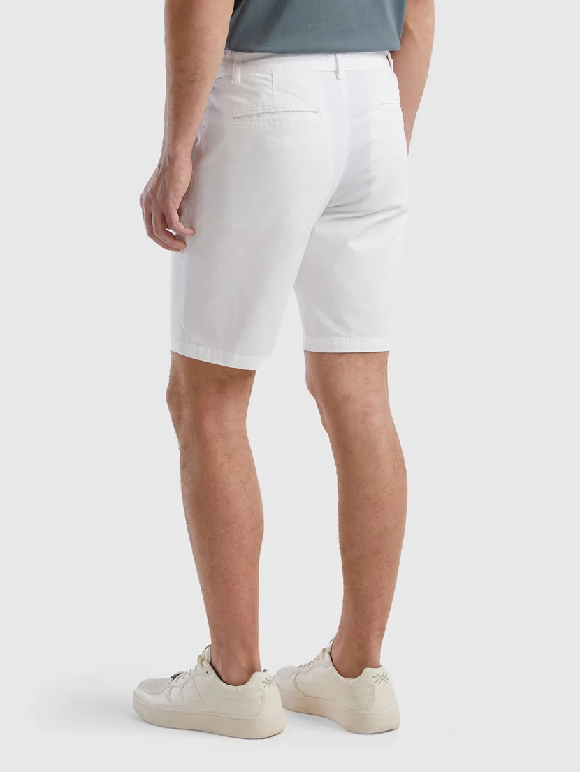 UNITED COLORS OF BENETTON Quần Ngắn Nam Chino Bermudas In Stretch Cotton